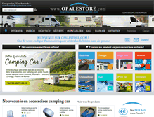 Tablet Screenshot of opalestore.com